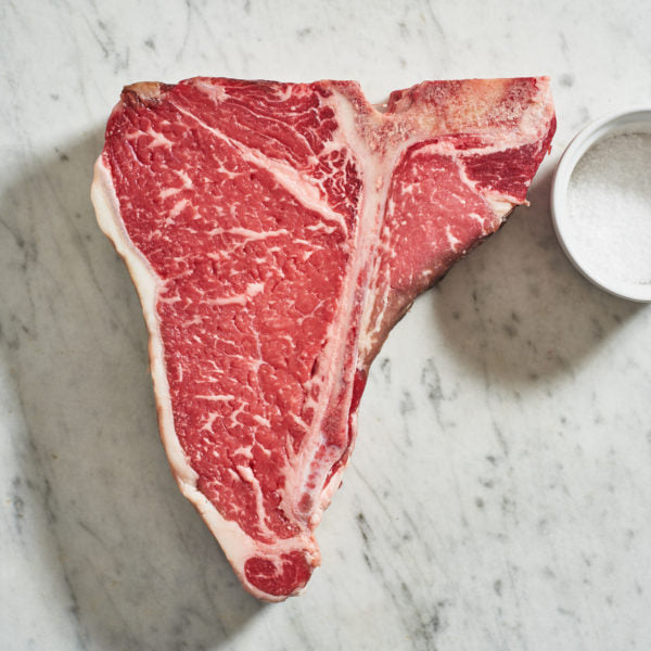 T Bone Steak - 1.0" Thick - Dry Aged 21 Days